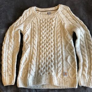 Carhartt sweater with elbow patches